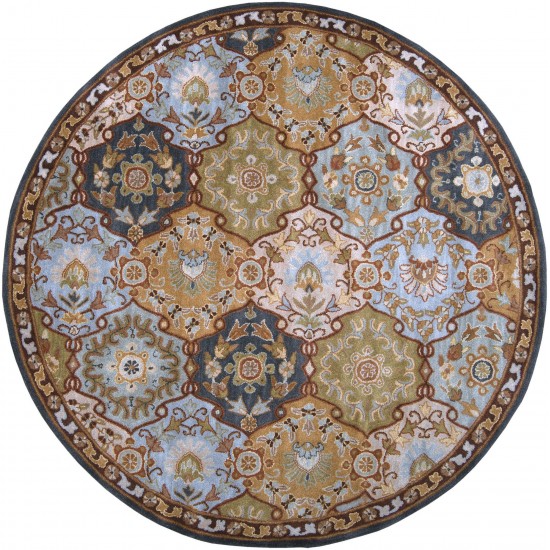 Surya Caesar Cae-1032 Charcoal Rug 9'9" Round