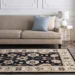 Surya Caesar Black Rug 8' X 10' Oval