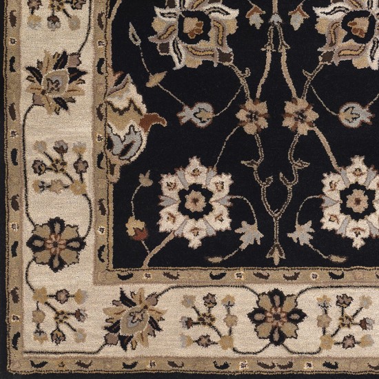 Surya Caesar Black Rug 8' X 10' Oval