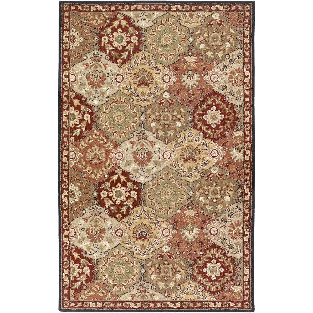 Surya Caesar Cae-1034 Brick Red Rug 10' X 14'