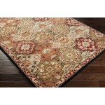 Surya Caesar Cae-1034 Brick Red Rug 9'9" Square