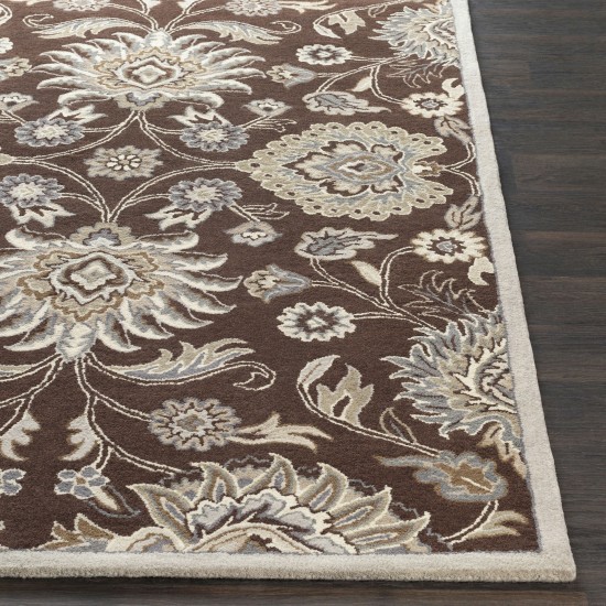 Surya Caesar Dark Brown Rug 9' X 12'