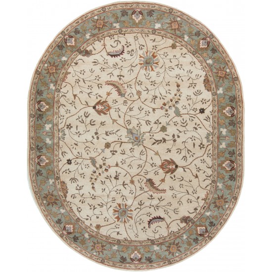 Surya Caesar Tan Rug 8' X 10' Oval