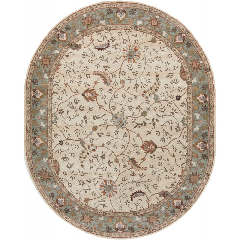 Surya Caesar Tan Rug 8' X 10' Oval