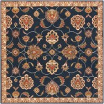 Surya Caesar Ink Blue Rug 9\'9" Square