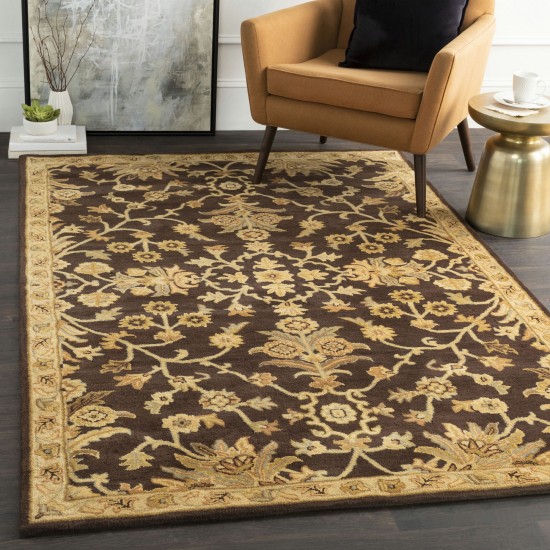 Surya Caesar Black Rug 8' Round