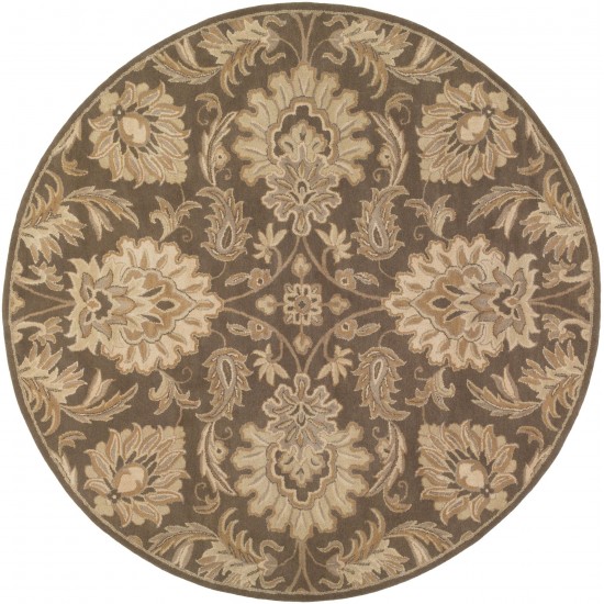 Surya Caesar Cae-1174 Charcoal Rug 9'9" Round