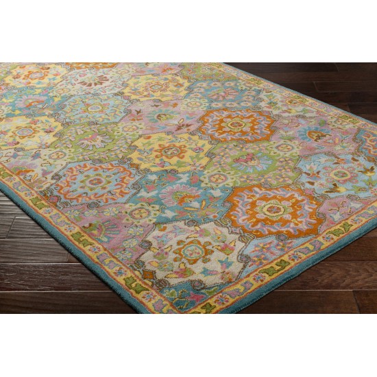 Surya Caesar Cae-1194 Brick Red Rug 9'9" Square