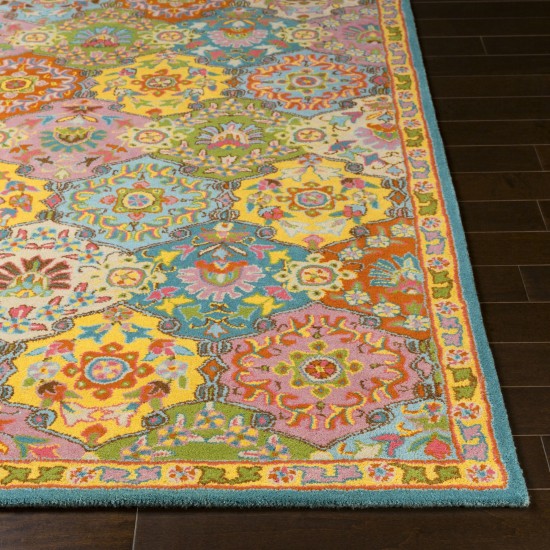 Surya Caesar Cae-1194 Brick Red Rug 9'9" Square