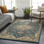 Surya Caesar Deep Teal Rug 9' X 12'