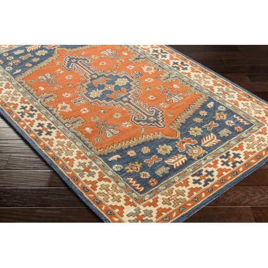 Surya Caesar Cae-1222 Brick Red Rug 9' X 12'