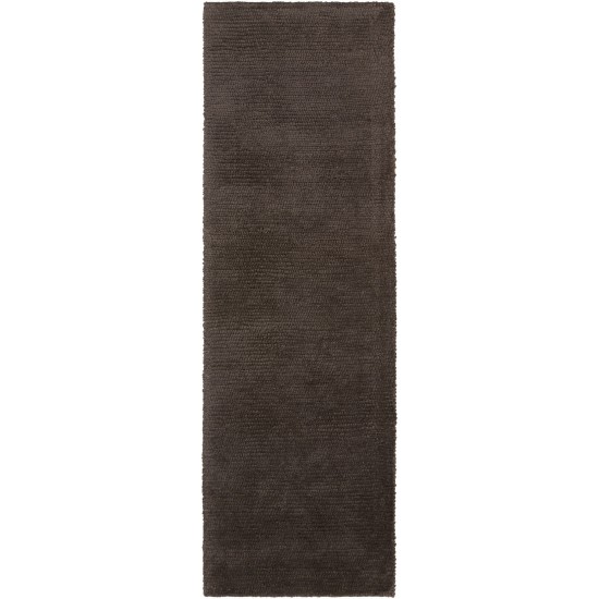 Surya Cambria Black Rug 2'6" X 8'