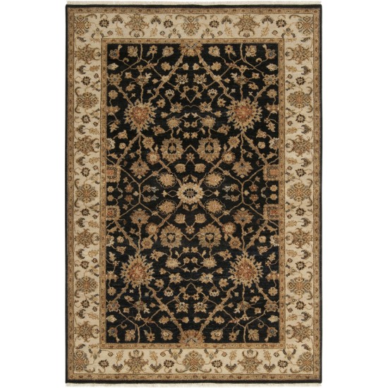 Surya Cambridge Black Rug 2' X 3'