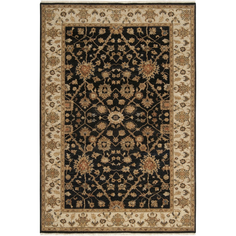 Surya Cambridge Black Rug 9' X 13'