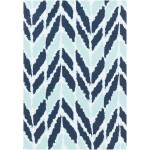 Surya Cape Cod Aqua Rug 2' X 3'