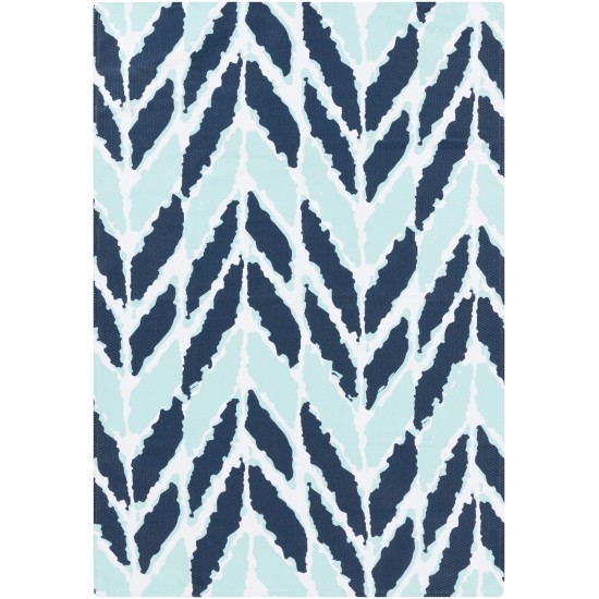 Surya Cape Cod Aqua Rug 2' X 3'