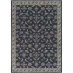 Surya Castello Cll-1000 Ink Blue Rug 9' X 13'