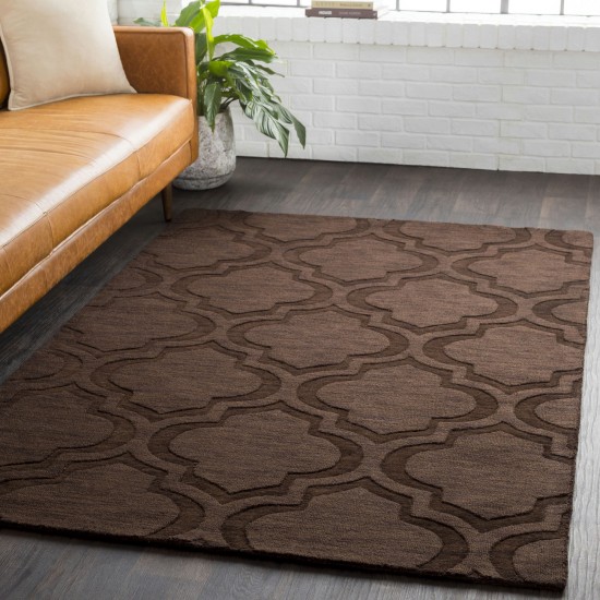 Surya Central Park Dark Brown Rug 2'3" X 8'