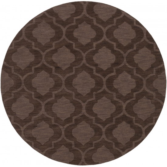 Surya Central Park Awhp-4014 Dark Brown Rug 7'9" Round