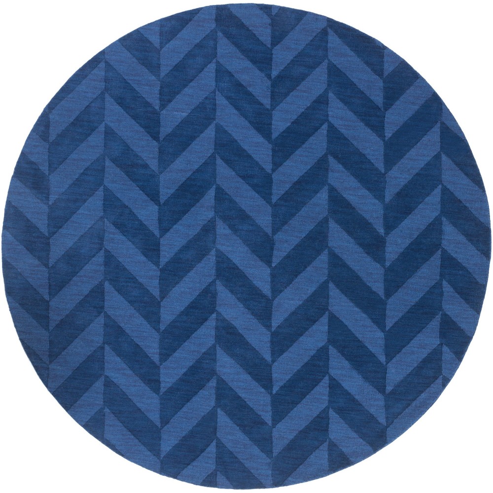 Surya Central Park Dark Blue Rug 9'9" Round Surya Central Park Dark Blue Rug 9'9" Round