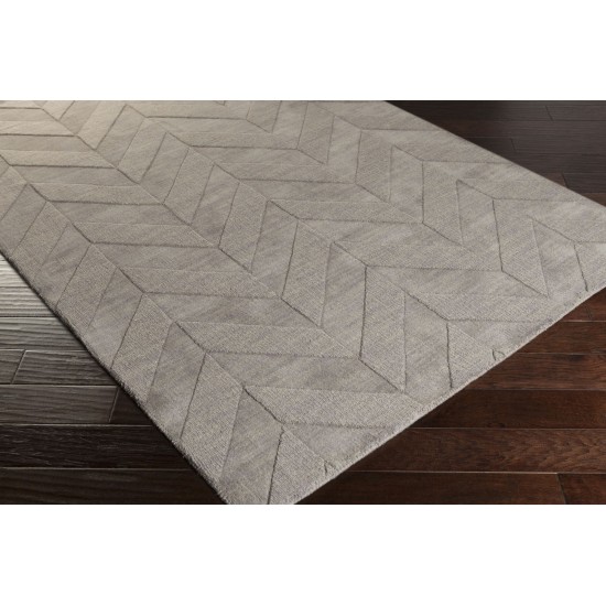Surya Central Park Charcoal Rug 9'9" Round