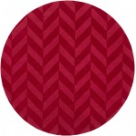 Surya Central Park Awhp-4026 Red Rug 6' Round