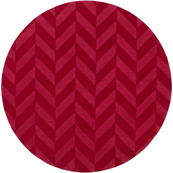 Surya Central Park Awhp-4026 Red Rug 6' Round