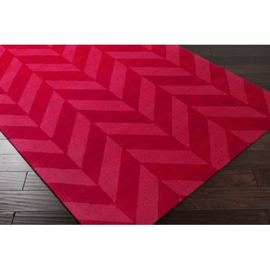 Surya Central Park Awhp-4026 Red Rug 6' Round