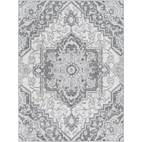 Surya Cesar Ceg-2321 Charcoal Rug 5'3" X 7'