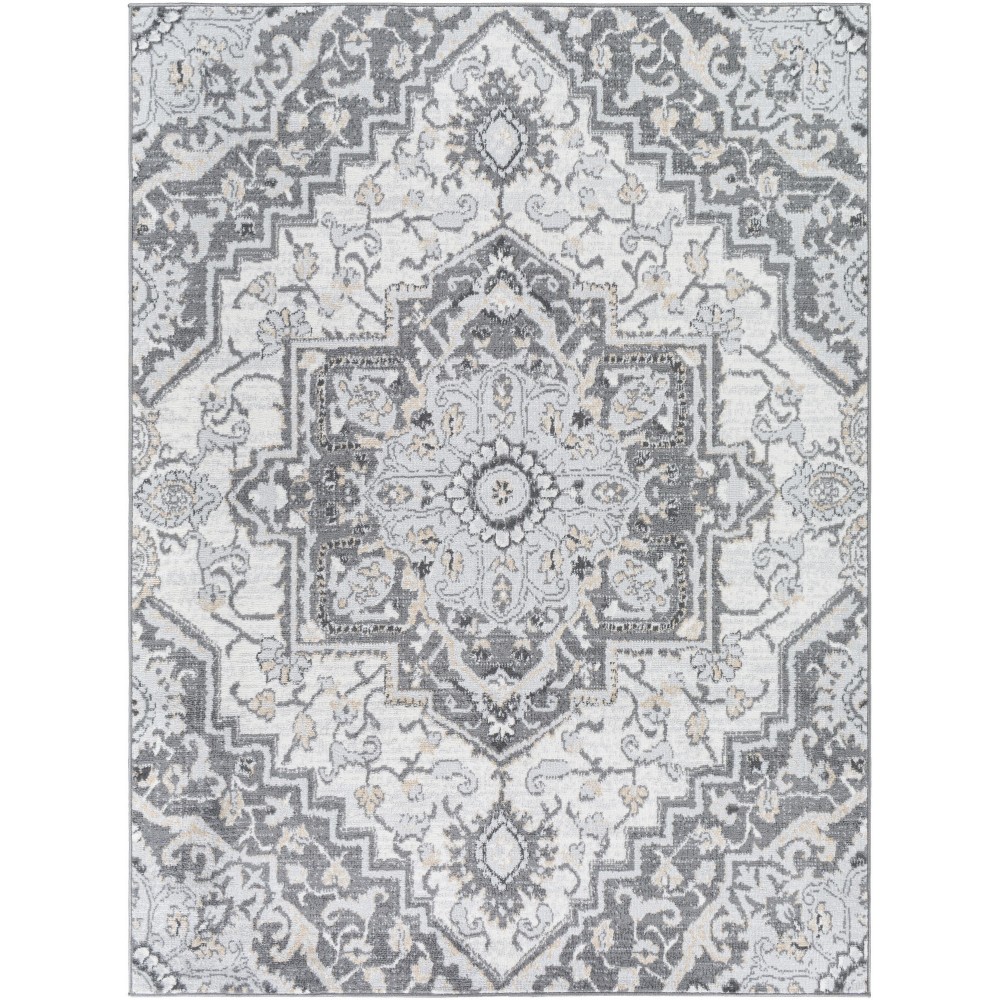 Surya Cesar Ceg-2321 Charcoal Rug 5'3" X 7'