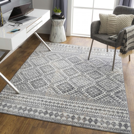 Surya Cesar Ceg-2339 Charcoal Rug 6'7" X 9'