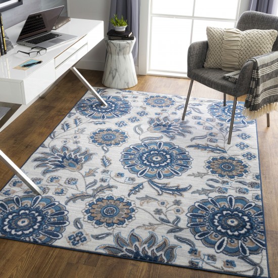 Surya Cesar Ceg-2360 Blue Rug 5'3" X 7'