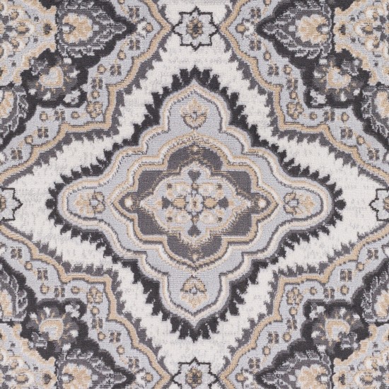 Surya Cesar Light Gray Rug 5'3" X 7'