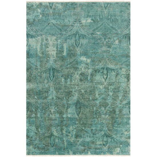 Surya Cheshire Deep Teal Rug 2' X 3'