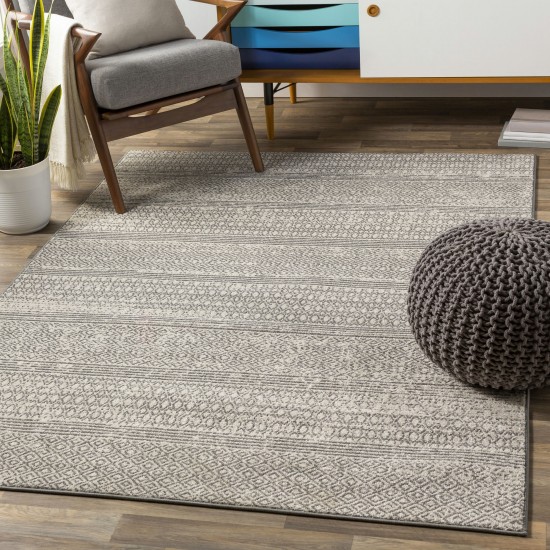 Surya Chester Che-2303 Charcoal Rug 5'3" X 7'3"