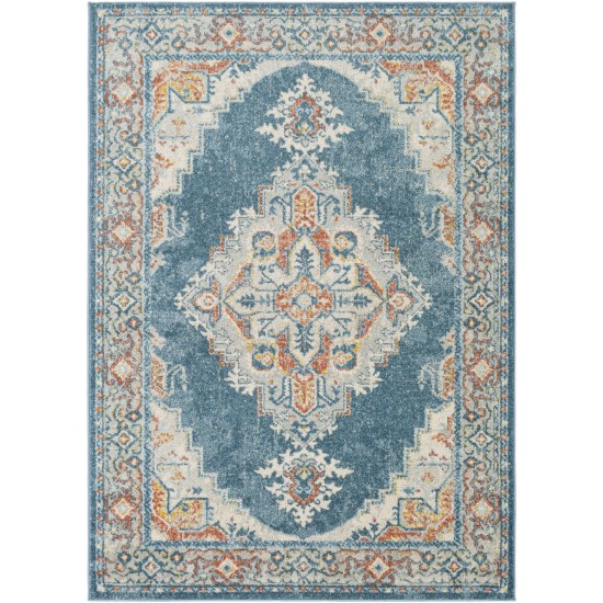 Surya Chester Teal Rug 5'3" X 7'3"