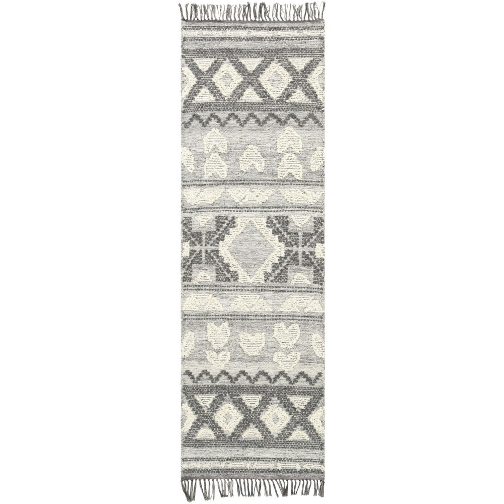 Surya Cheyenne Chy-2308 Charcoal Rug 2'6" X 8' Surya Cheyenne Chy-2308 Charcoal Rug 2'6" X 8'
