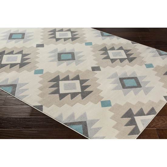 Surya City Cit-2304 Aqua Rug 8'10" X 12'3"