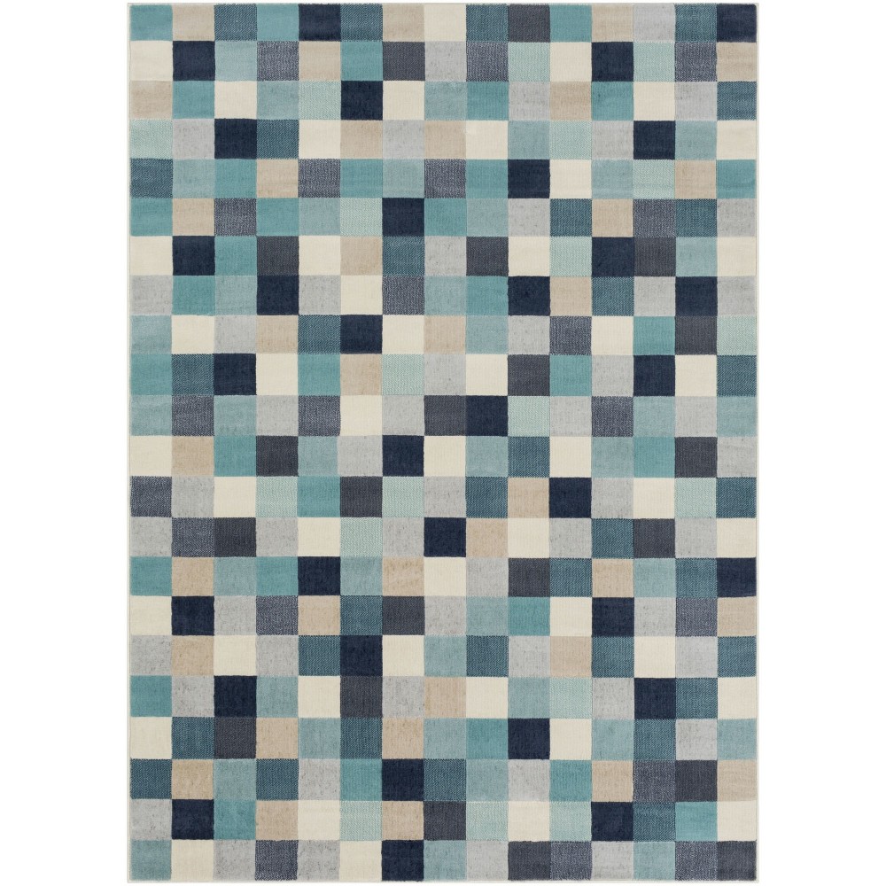 Surya City Cit-2310 Aqua Rug 2' X 3'