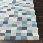 Surya City Cit-2310 Aqua Rug 2' X 3'