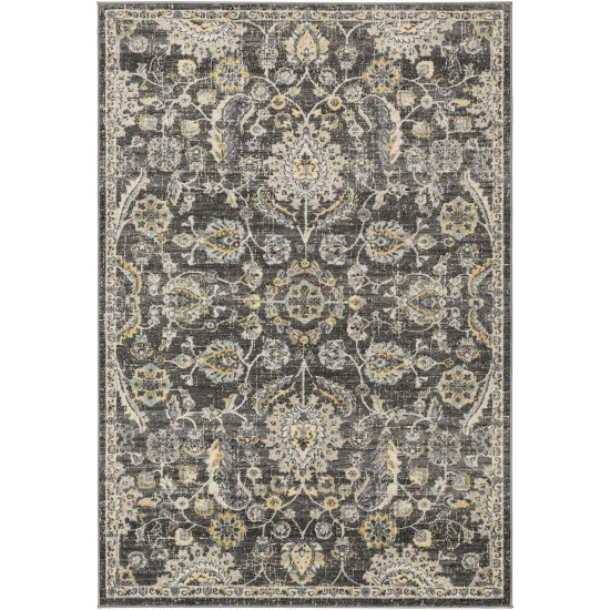 Surya City Cit-2359 Charcoal Rug 5'3" X 7'3"