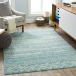 Surya City Cit-2363 Aqua Rug 2'7" X 7'3"