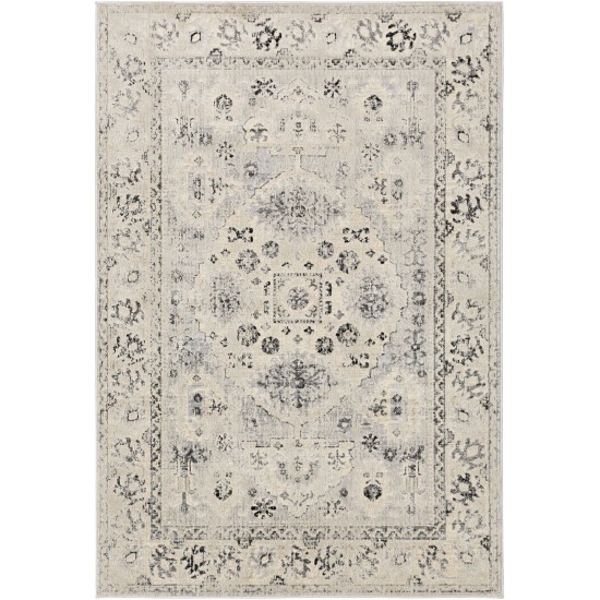 Surya City Cit-2365 Charcoal Rug 5'3" X 7'3"