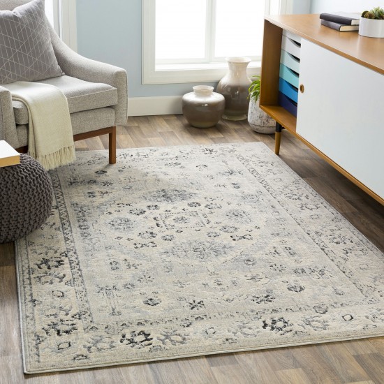 Surya City Cit-2365 Charcoal Rug 5'3" X 7'3"