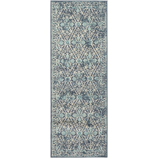 Surya City Cit-2368 Charcoal Rug 2'7" X 7'3"