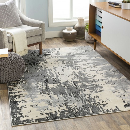 Surya City Cit-2375 Charcoal Rug 2' X 3'