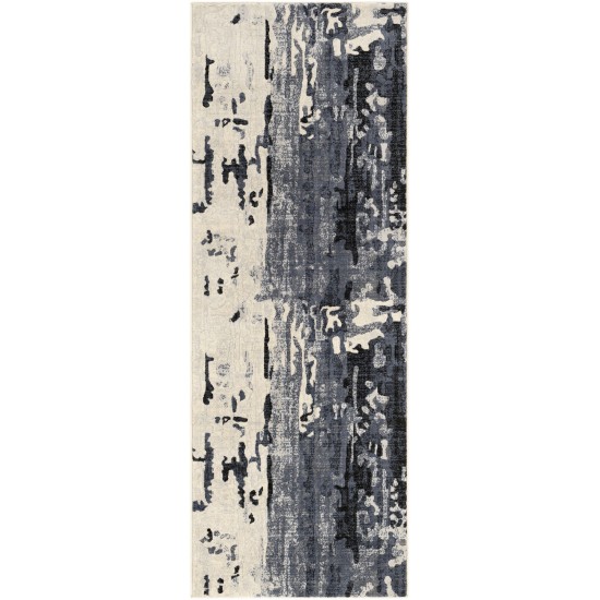 Surya City Cit-2384 Charcoal Rug 2'7" X 7'3"