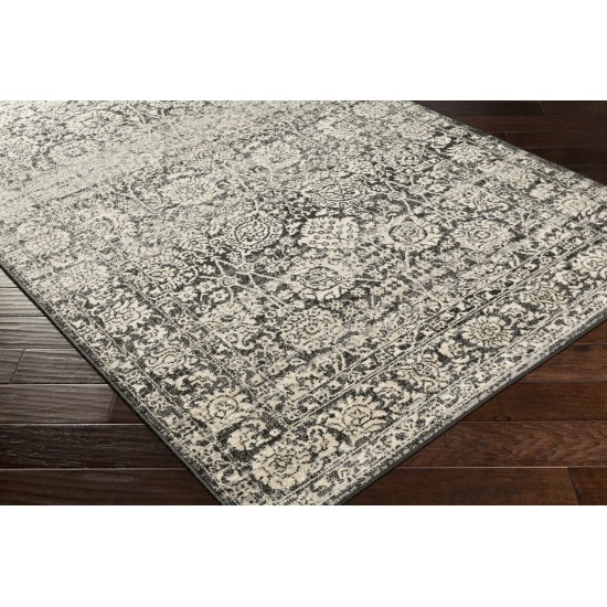 Surya City Light Black Rug 7'10" X 10'
