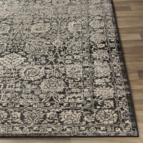 Surya City Light Black Rug 7'10" X 10'
