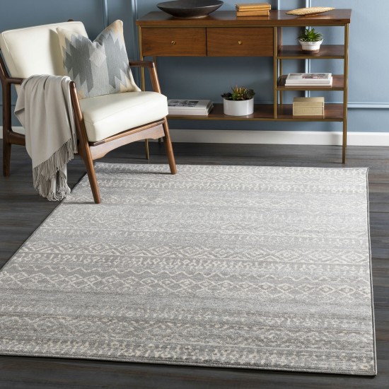 Surya City Light Gray Rug 5'3" X 7'3"